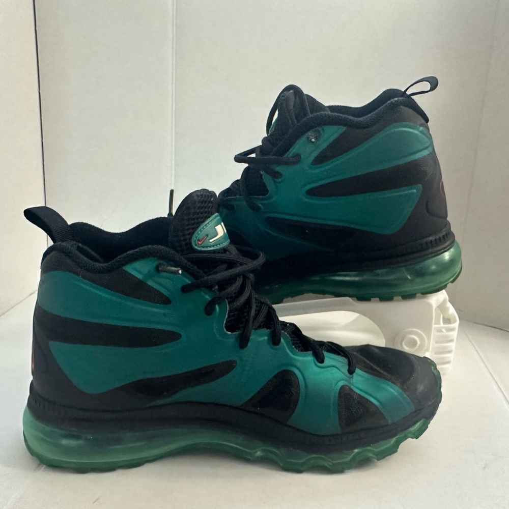 Nike Air Max Griffey Fury Freshwater Black Green Men's 6Y Shoes